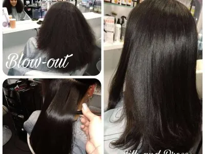 Silk and press frizzys Silk and press frizzys